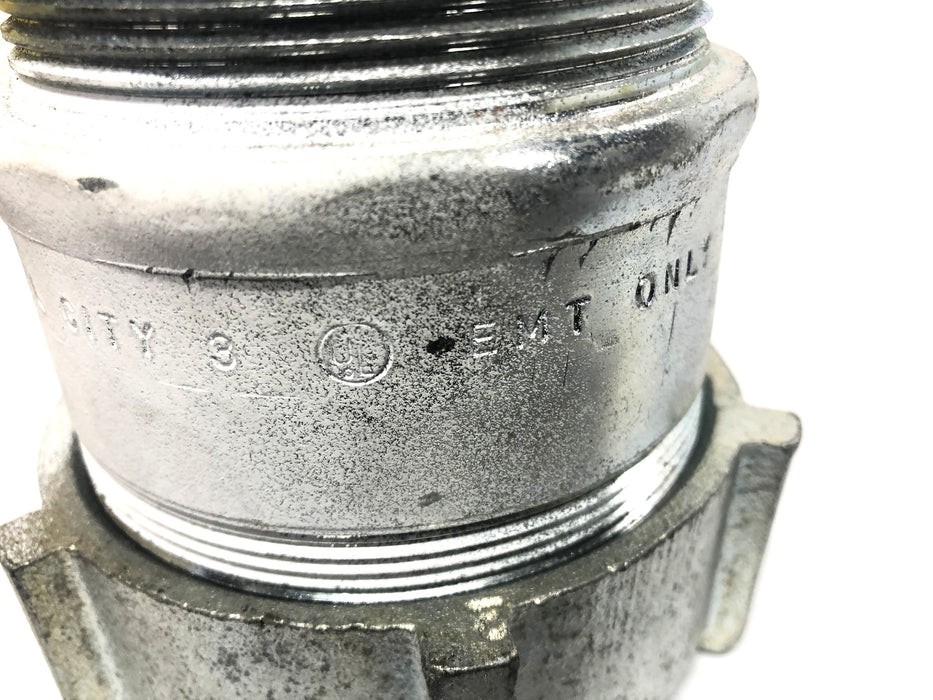 Steel City Connector 3 Inch EMT Only USED