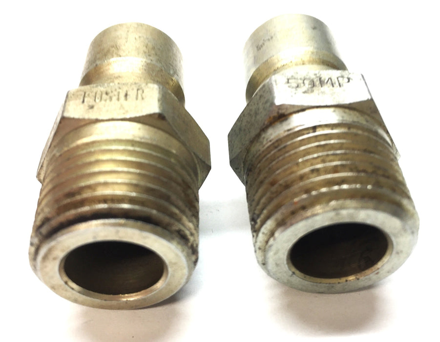 Foster 3/4" Male NPT Quick Coupler 50MP [Lot of 2] NOS
