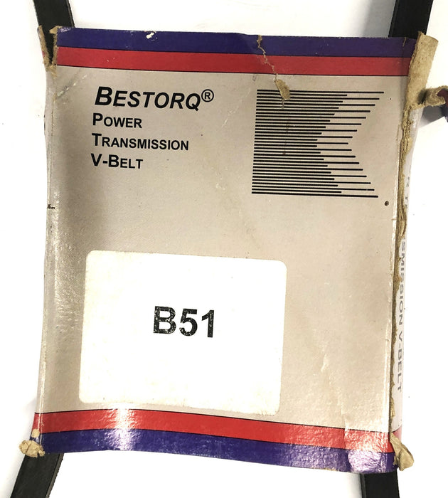Bestorq Power Transmission V-Belt B51 or 5L540 [Lot of 2] NOS