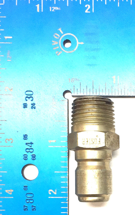 Foster 3/4" Male NPT Quick Coupler 50MP [Lot of 2] NOS