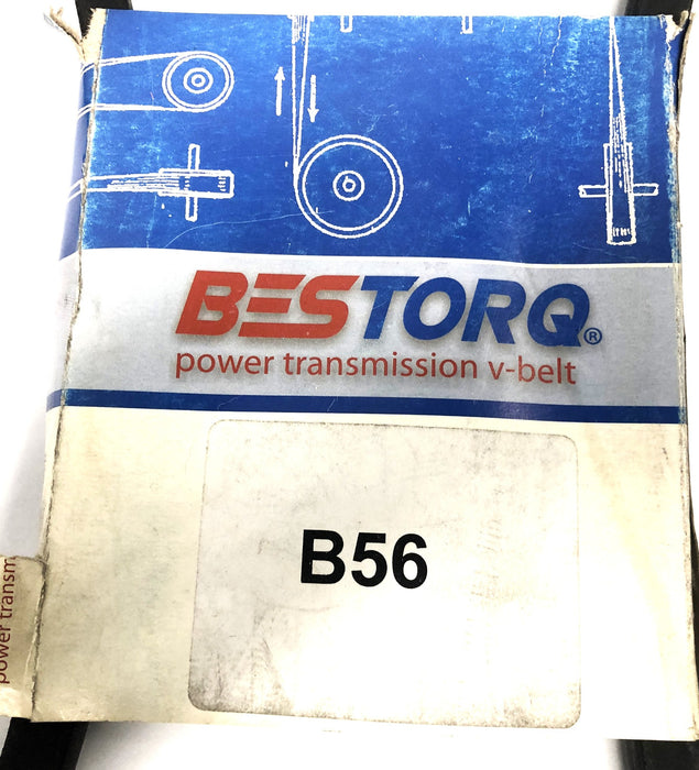 Bestorq Power Transmission V-Belt B56 or 5L590 [Lot of 2] NOS