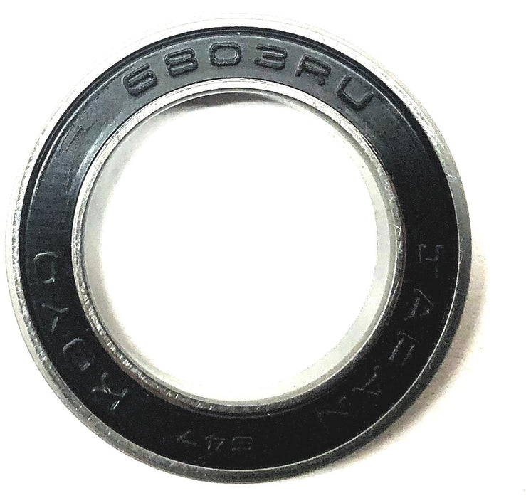 Koyo Rubber Sealed Ball Bearing 6803RU [Lot of 3] NOS