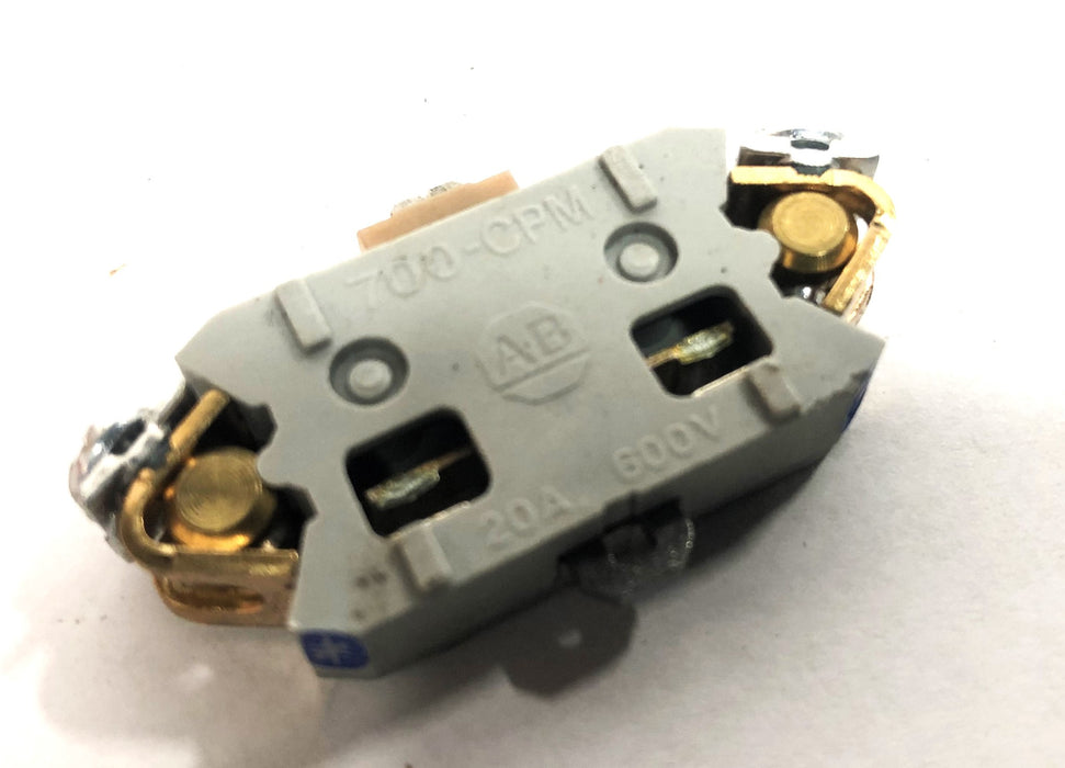 Allen-Bradley 20A 600V Contact Cartridge 700-CPM NOS