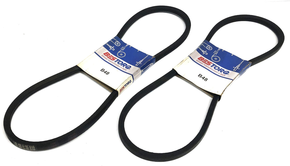 Bestorq Power Transmission V-Belt B48 or 5L510 [Lot of 2] NOS