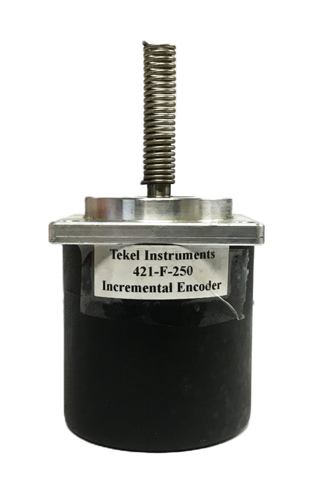 Tekel Instruments Incremental Encoder 421-F-250 USED
