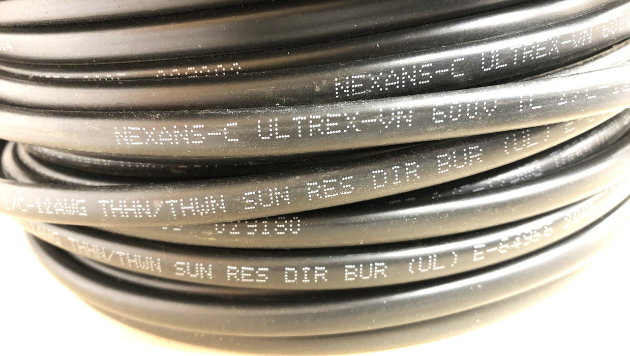 Nexans-C Ultrex-VN 600V 2/C-12AWG THHN/THWN Cable Wire Spool E-64956 NOS