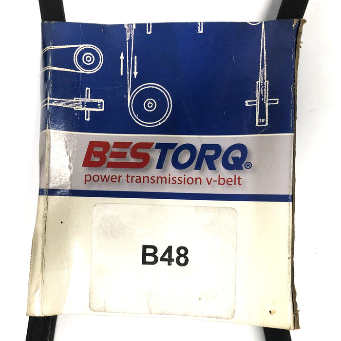 Bestorq Power Transmission V-Belt B48 or 5L510 [Lot of 2] NOS