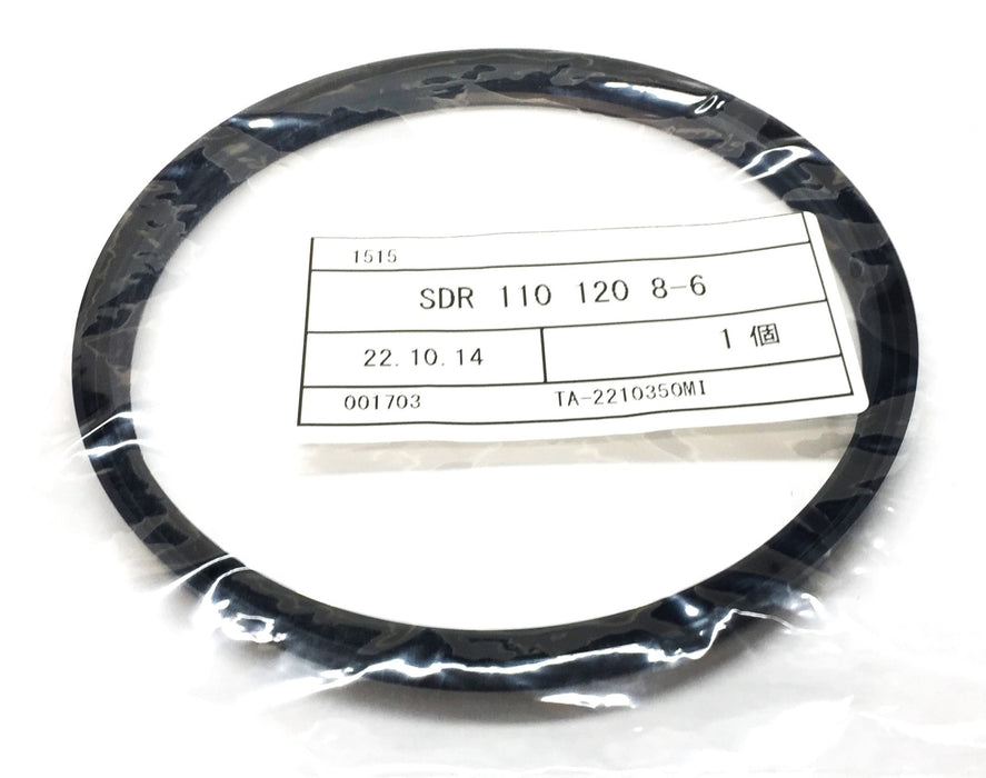 SDR Black Rubber Seal 110x120x8-6 NOS