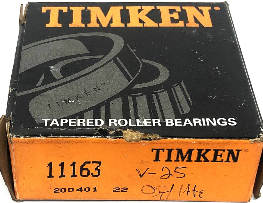 Timken Roller Bearing Cone 11163 (11163NA) [Lot of 2] NOS