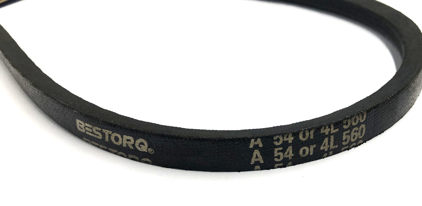 Bestorq Power Transmission V-Belt A54 or 4L560 [Lot of 2] NOS