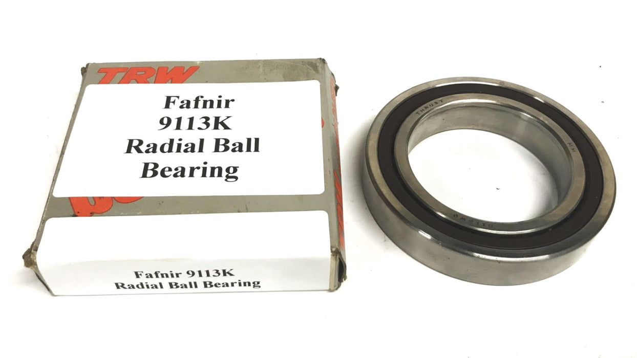 Fafnir Radial Ball Bearing 9113K NOS