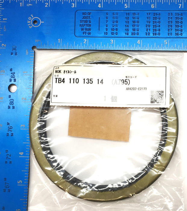 NOK Metal Oil Seal TB411013514 110x135x14 (A795) NOS