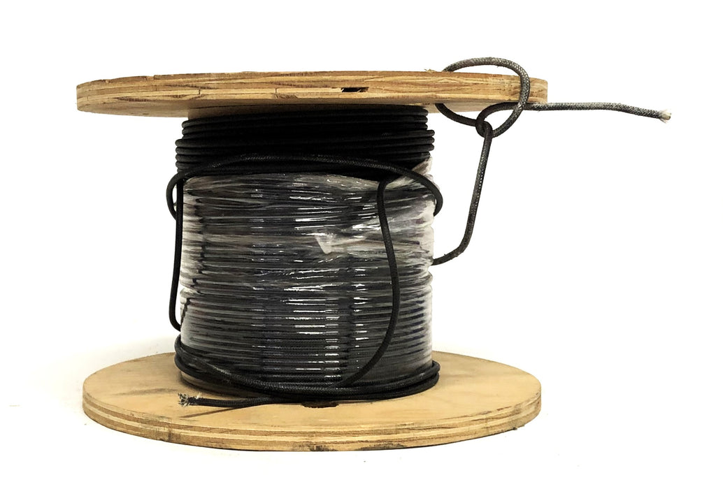 Omni Cable 14/1C (41 STR) SRML SFF - 2 Black High Temp Wire Spool C61401-01 NOS