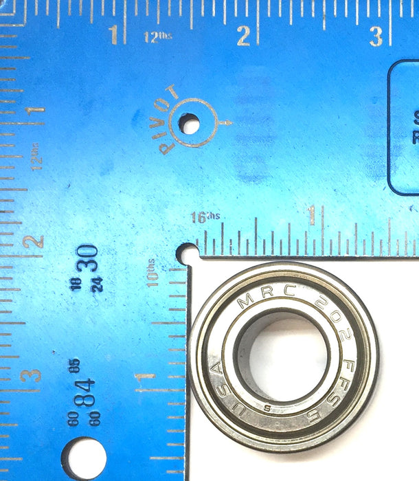 MRC Single-Row Sealed Ball Bearing 202FFSS NOS