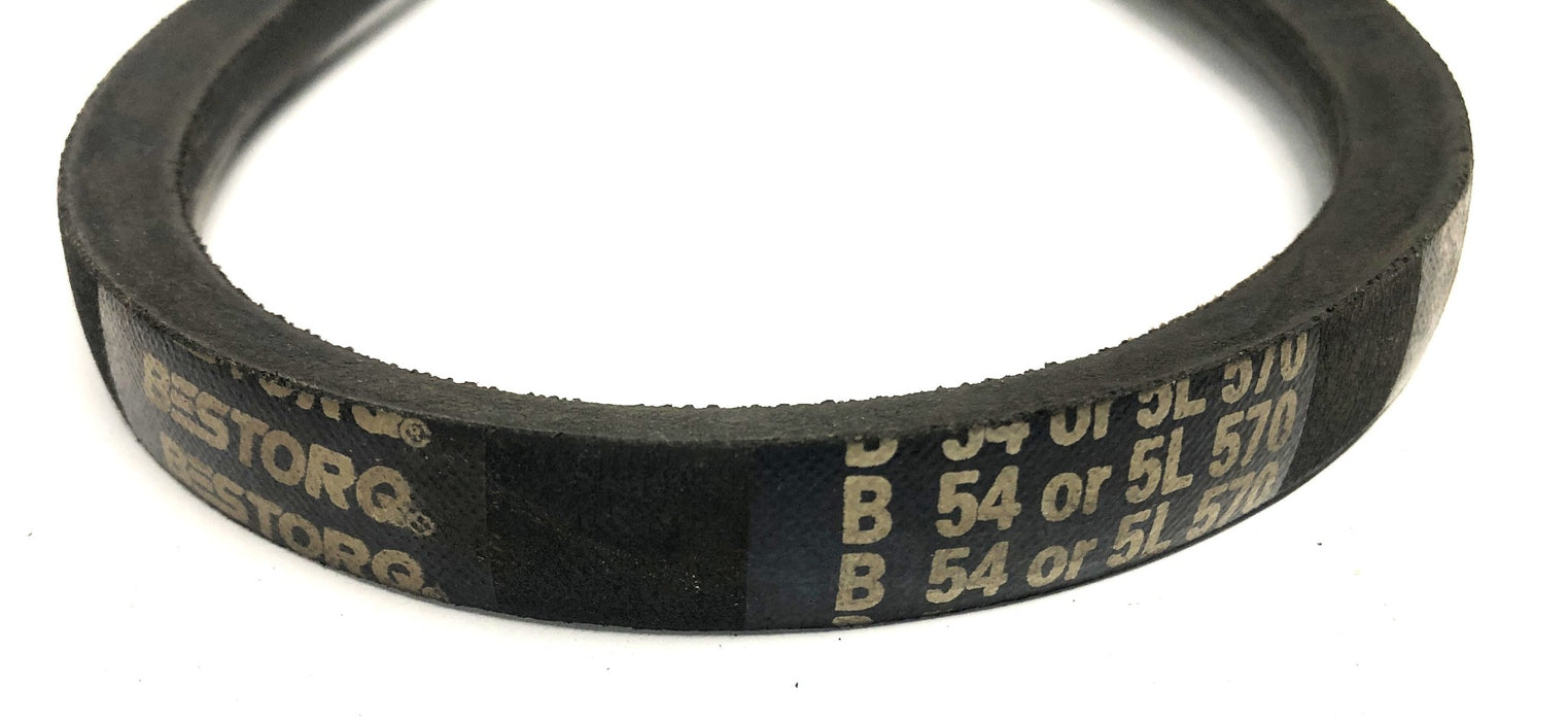 Bestorq Power Transmission V-Belt B54 or 5L570 [Lot of 2] NOS