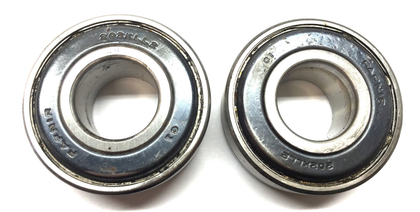 Fafnir Sealed Roller Bearing 202KLL2 C1 [Lot of 2] NOS