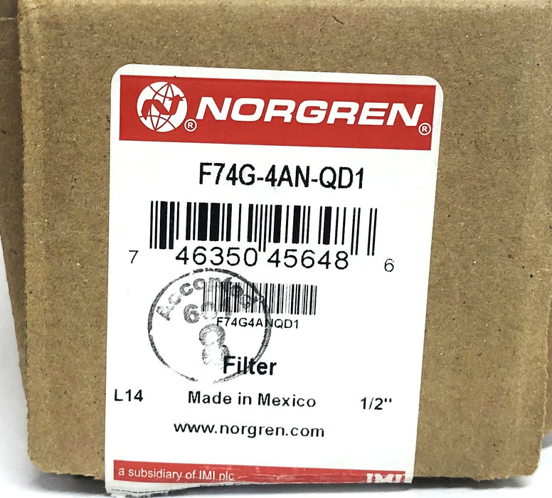 Norgren Filter F74G-4AN-QD1 NOS