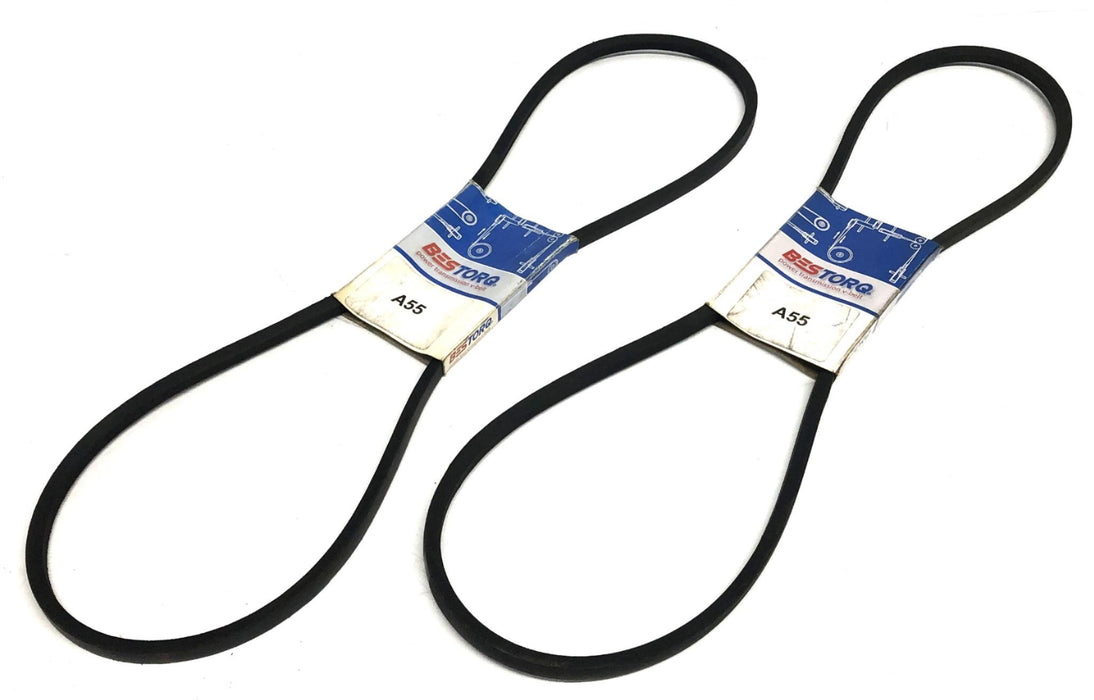 Bestorq Power Transmission V-Belt A55 or 4L570 [Lot of 2] NOS