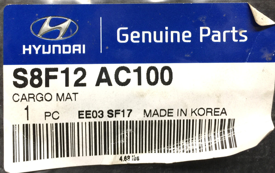 Hyundai 'Palisade' Car Cargo Mat S8F12 AC100 NOS