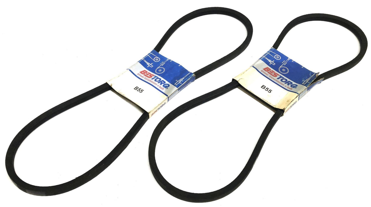 Bestorq Power Transmission V-Belt B55 or 5L580 [Lot of 2] NOS
