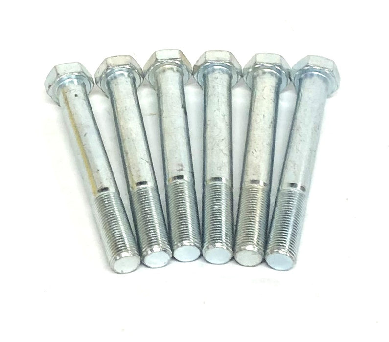 Unbranded Hex Head Screw 4x1/2 Inch [Lot of 6] NOS
