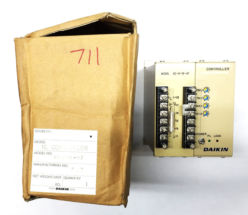 Daikin AC to DC Power Supply KC-6-10-47 NOS