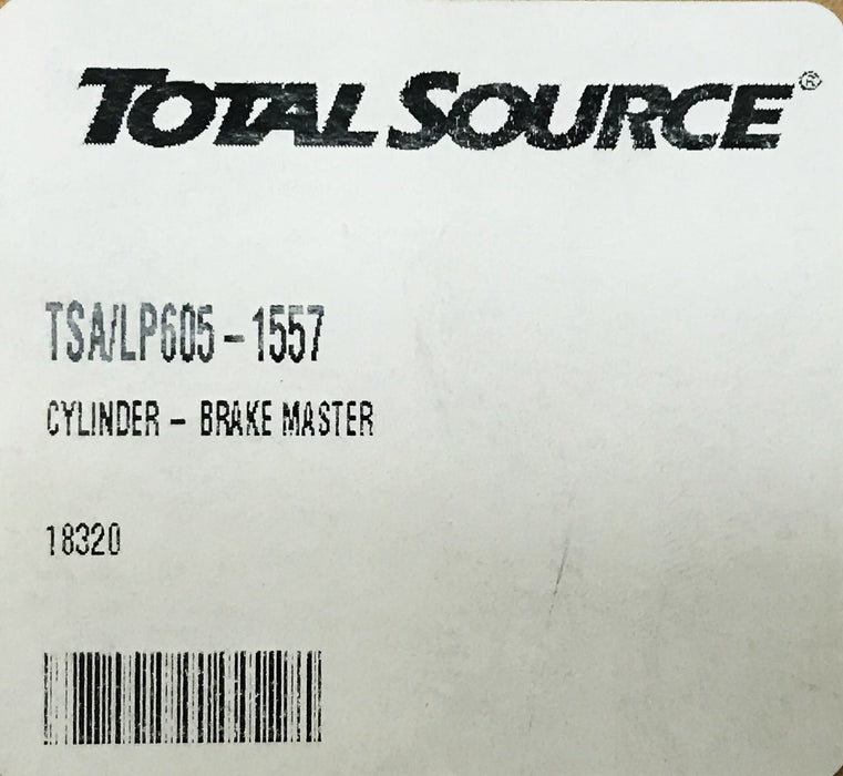 Total Source Forklift Master Brake Cylinder LP605-1557 NOS