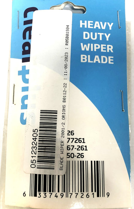 ClearPlus Size 26 Heavy Duty Wiper Blade 77261 [Lot of 2] NOS