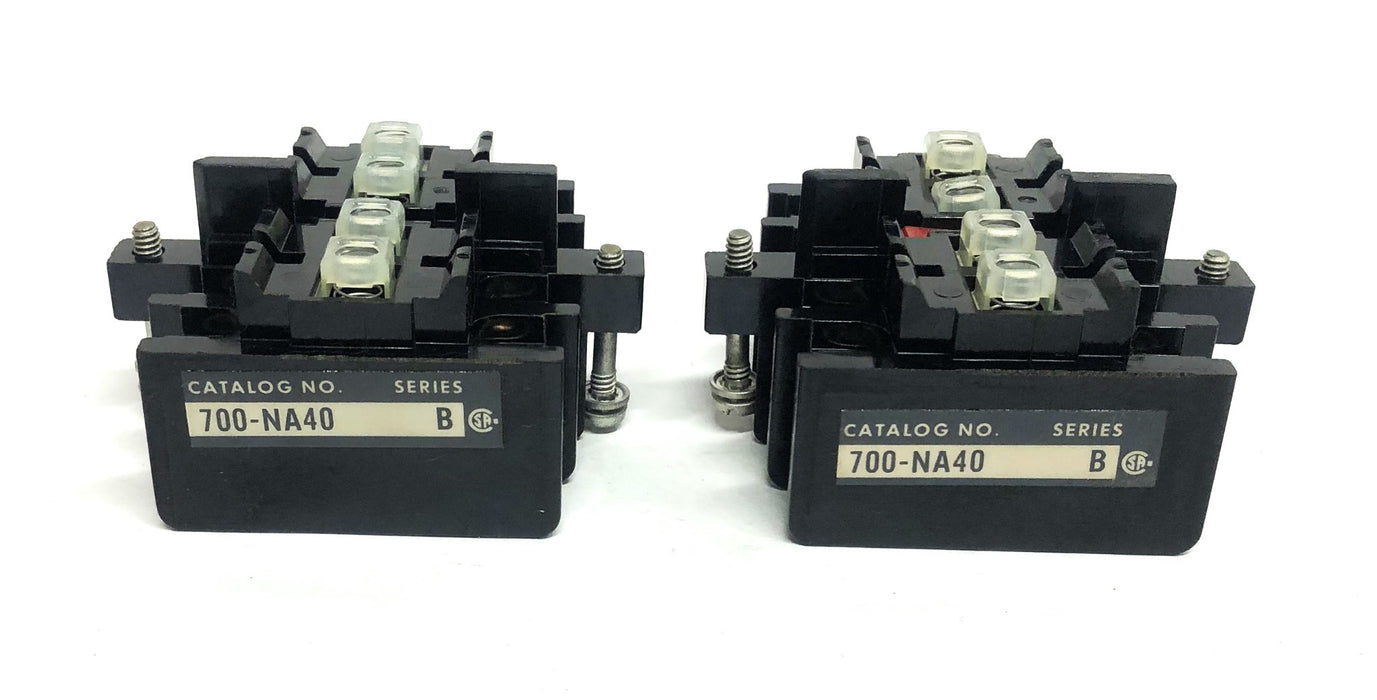 Unbranded Series B Relay 700-NA40 [Lot of 2] NOS