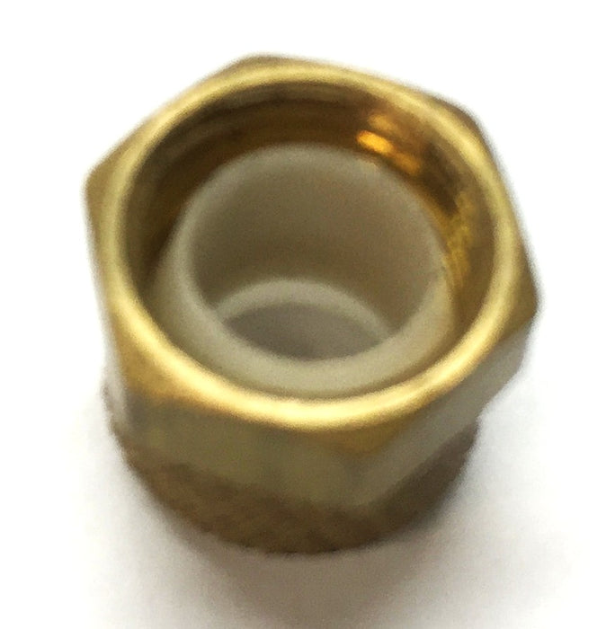 Unbranded 5/16" Brass Nut with Plastic Sleeve 261P05 (1261X5-A) [Lot of 11] NOS