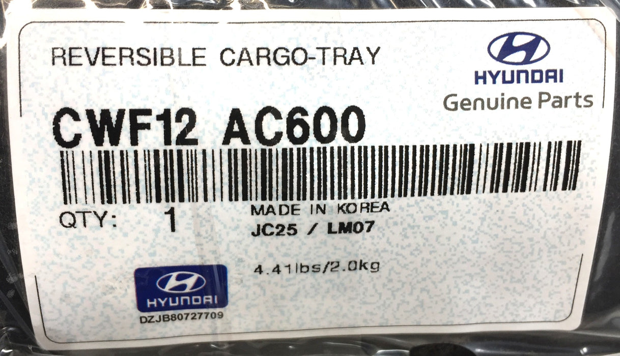 Hyundai 'Tucson' Car Cargo Mat CWF12 AC600 NOS