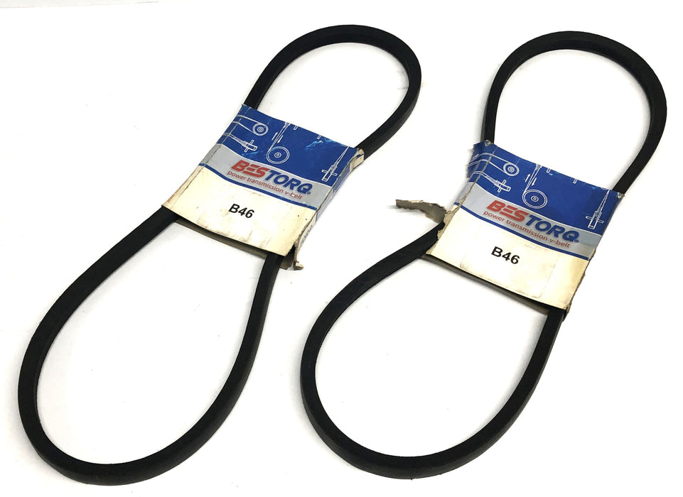 Bestorq Power Transmission V-Belt B46 or 5L490 [Lot of 2] NOS