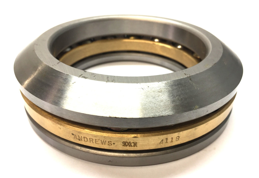 Andrews Bearings Co. Thrust Bearing Assembly (3pcs) 4118 (No Box) NOS