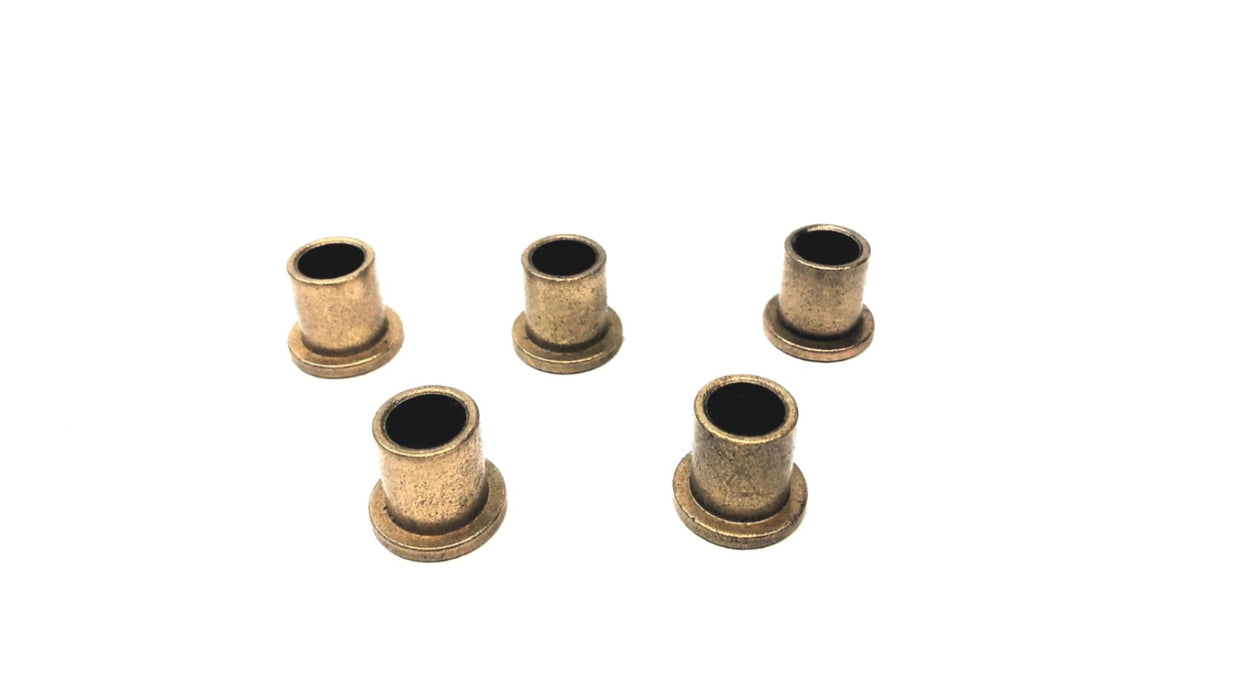 Unbranded 3/8" x  1/2" x 5/8" x 11/16" x 3/32" Bronze Bushing [Lot of 5] NOS