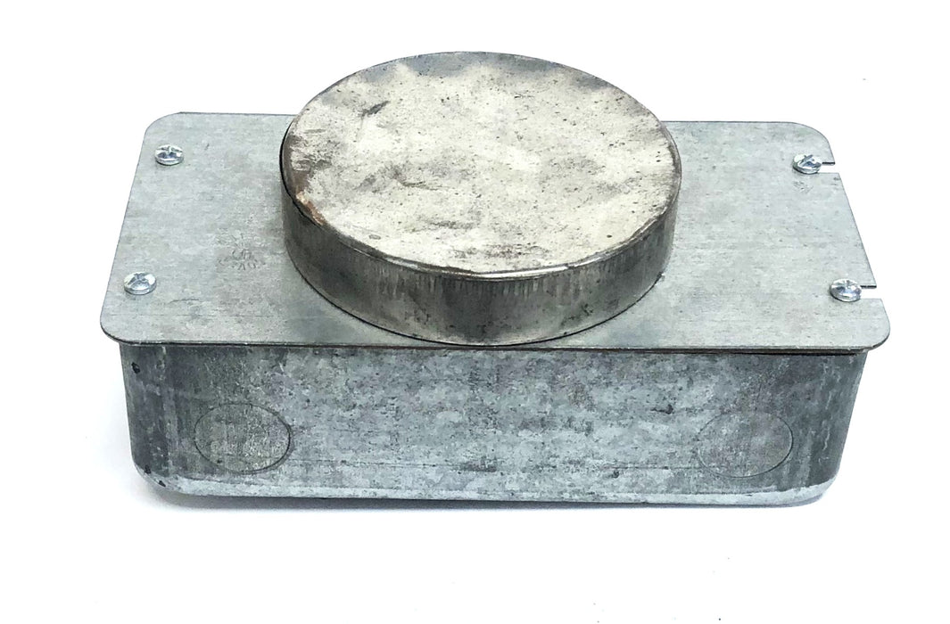 Steel City Rectangle Concrete Box 25.0 CU IN USED