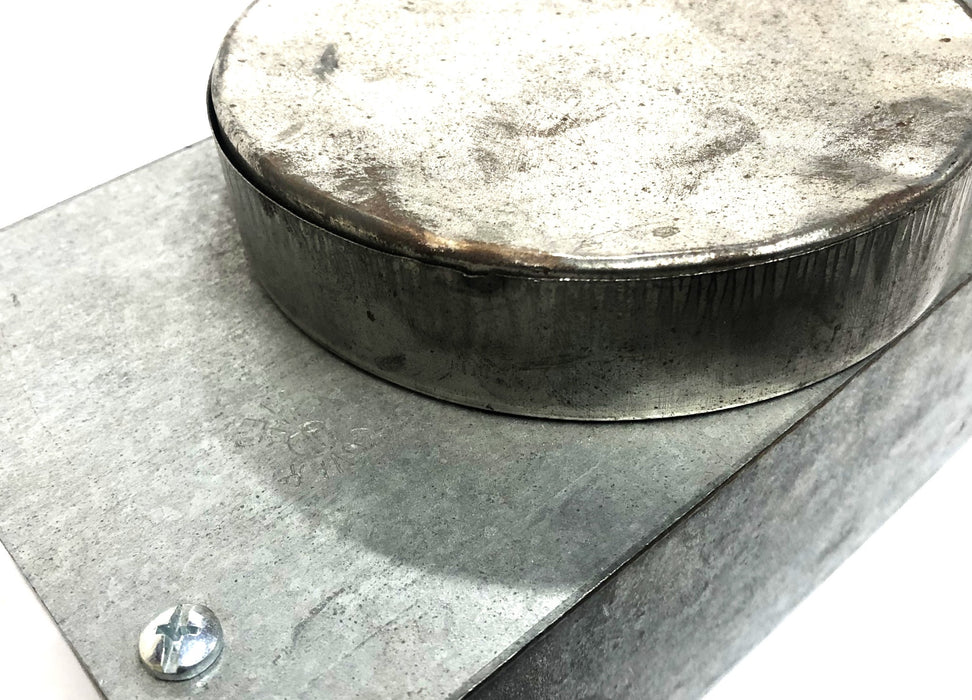 Steel City Rectangle Concrete Box 25.0 CU IN USED