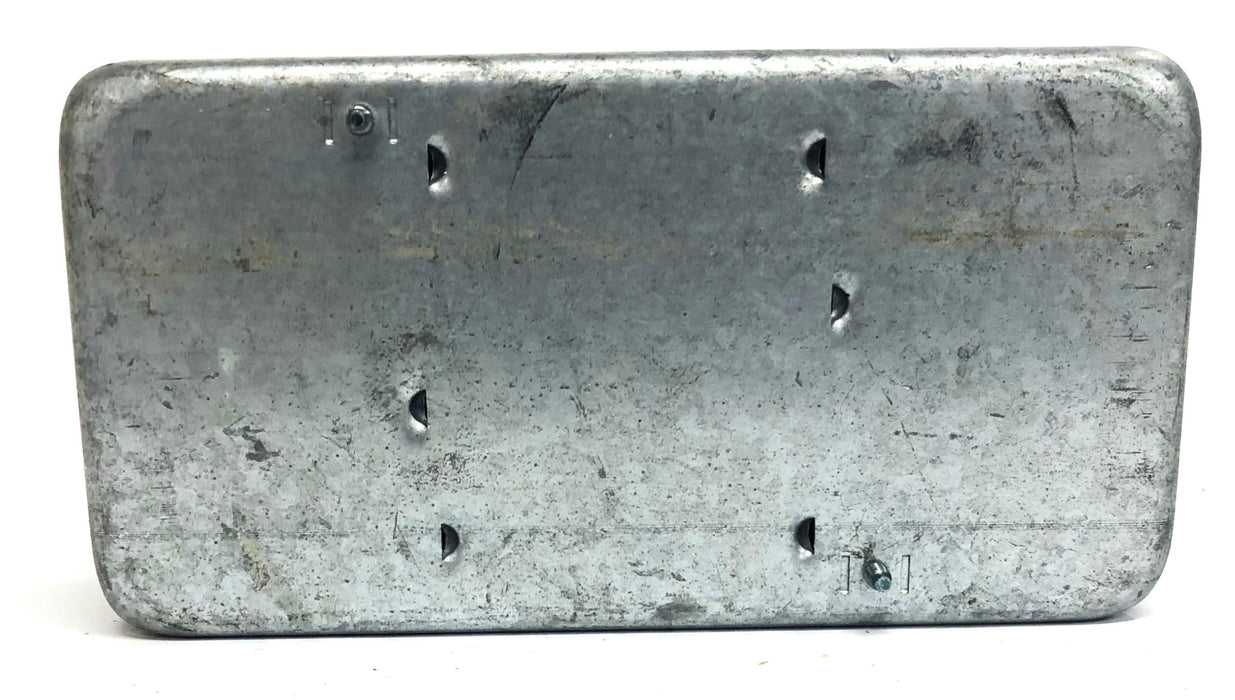 Steel City Rectangle Concrete Box 25.0 CU IN USED