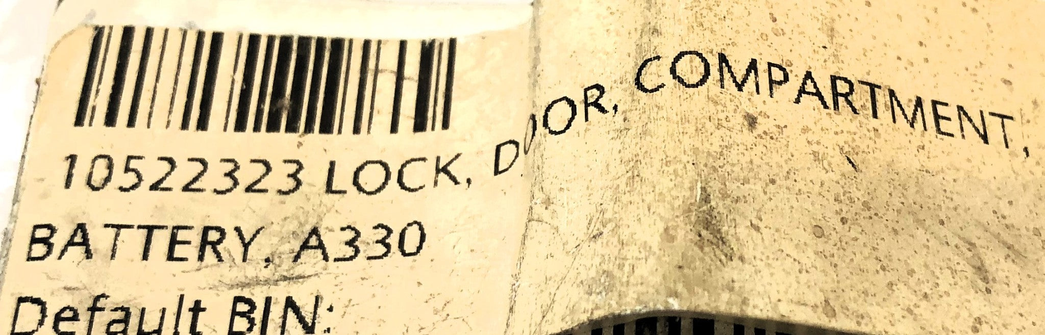 Van Hool Door Lock For Commercial Buses 10522323 NOS