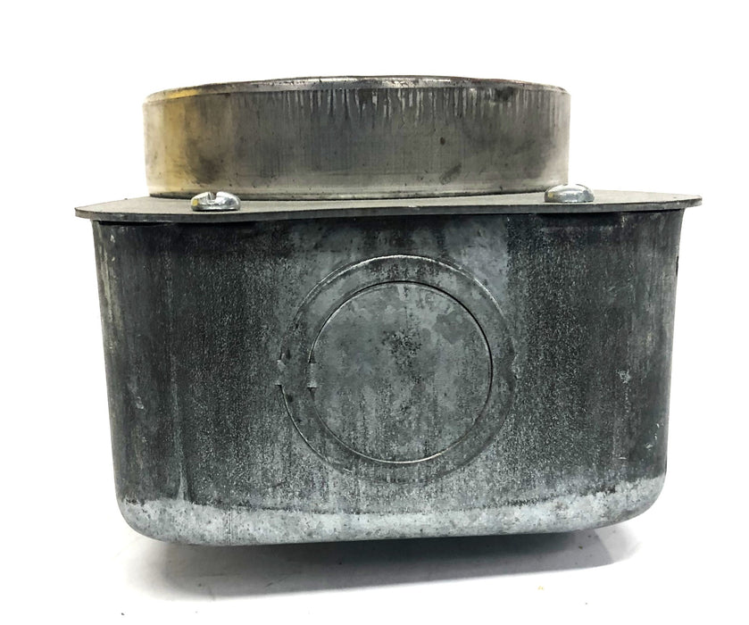 Steel City Rectangle Concrete Box 25.0 CU IN USED