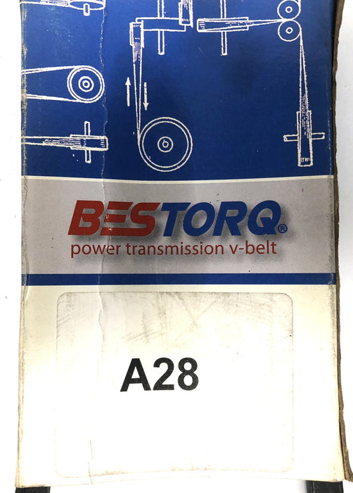 Bestorq Power Transmission V-Belt A28 or 4L300 [Lot of 2] NOS