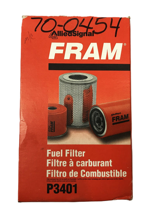 FRAM Fuel Filter P3401 NOS