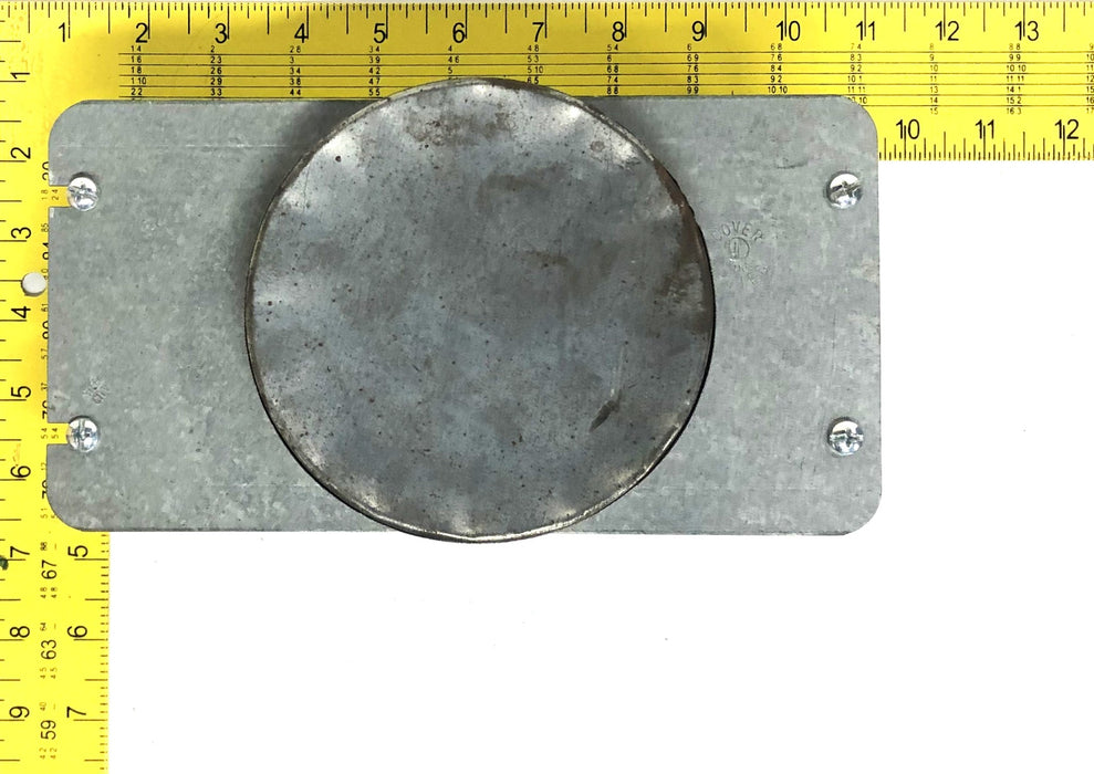 Steel City Rectangle Concrete Box 25.0 CU IN USED