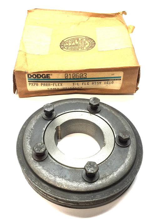 Dodge PX70 Para-Flex Taper Lock Flange Assembly 010603 NOS
