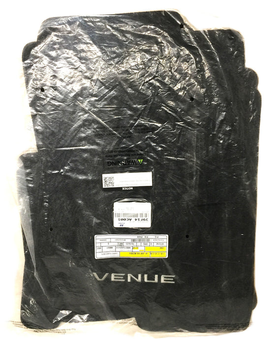 Hyundai 'VENUE' Car Mat Set (4pcs) J9F14 AC001 NOS