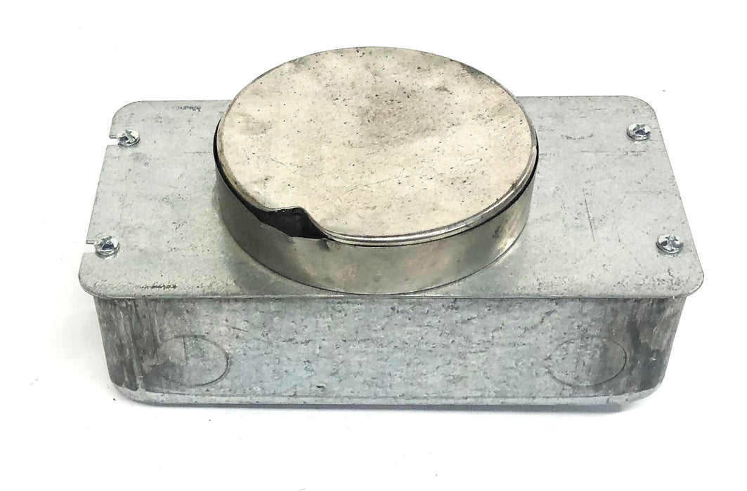 Steel City Rectangle Concrete Box 25.0 C.U. IN USED