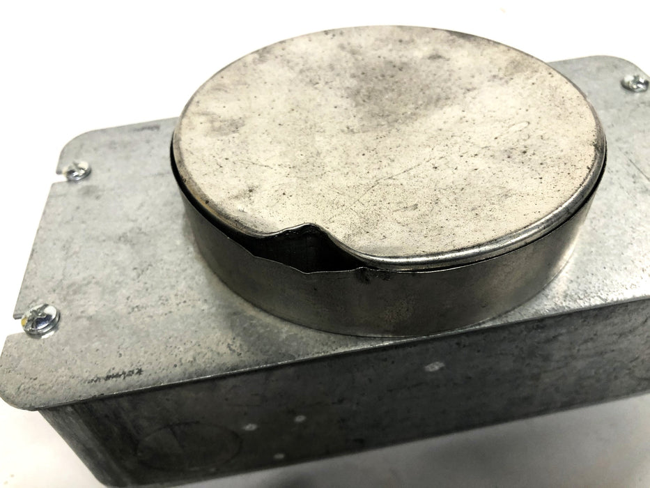 Steel City Rectangle Concrete Box 25.0 C.U. IN USED