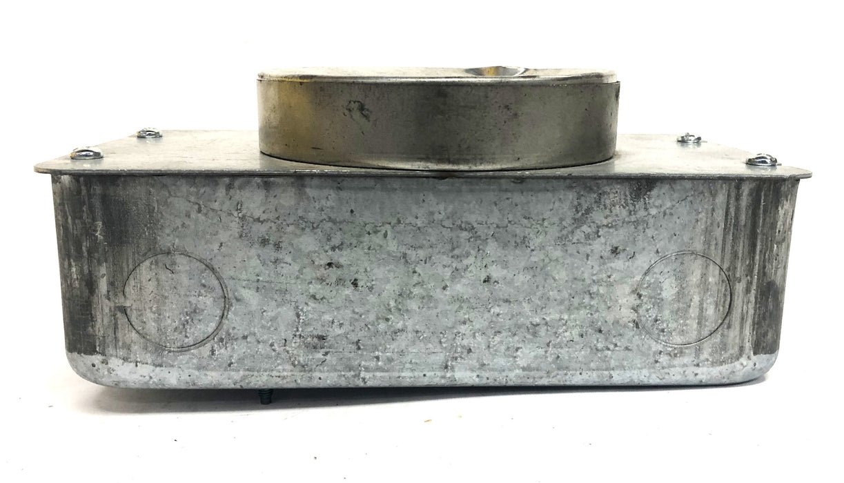 Steel City Rectangle Concrete Box 25.0 C.U. IN USED