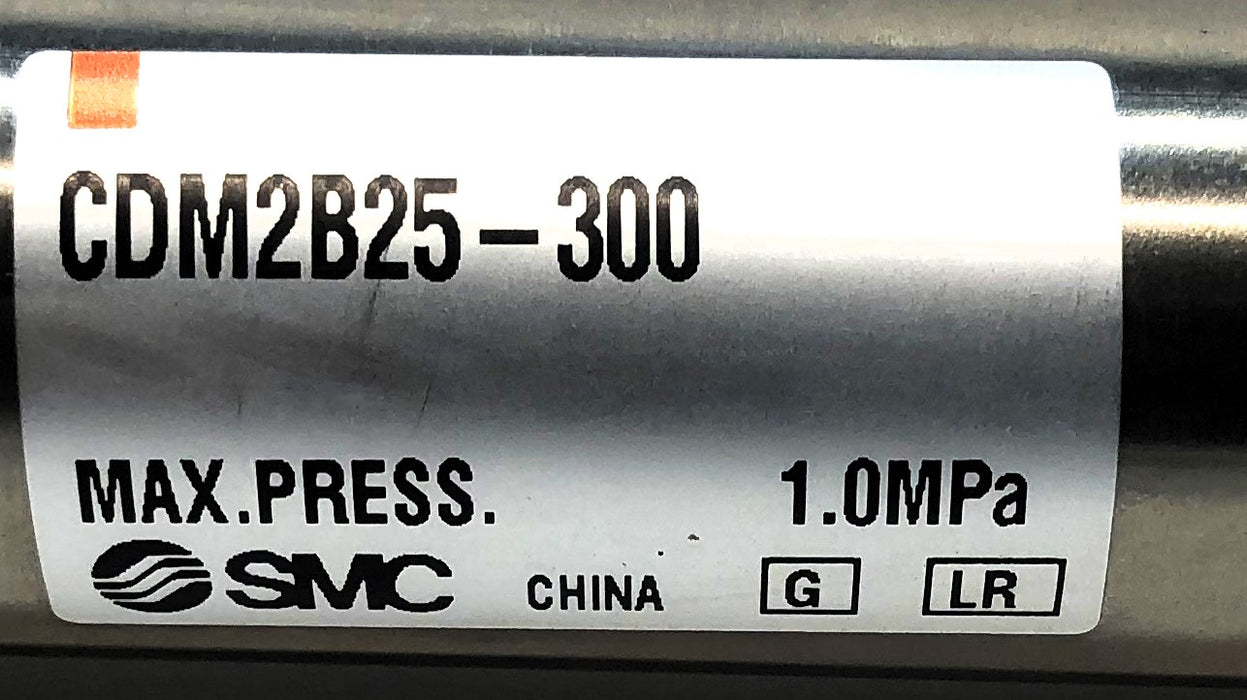 SMC Round Body Pneumatic Cylinder CDM2B25-300 NOS