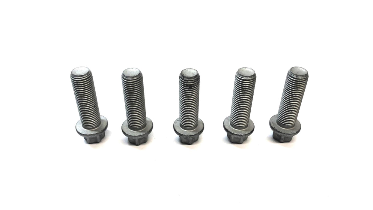 Unbranded M14-1.5 x 45mm Thread 10.9 TF Hex Head Screw [Lot of 5] USED
