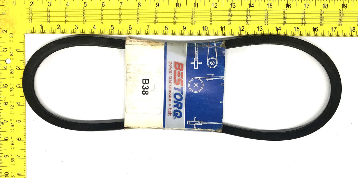 Bestorq Power Transmission V-Belt B38 or 5L410 [Lot of 2] NOS